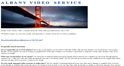 Desktop Screenshot of albanyvideoservice.com